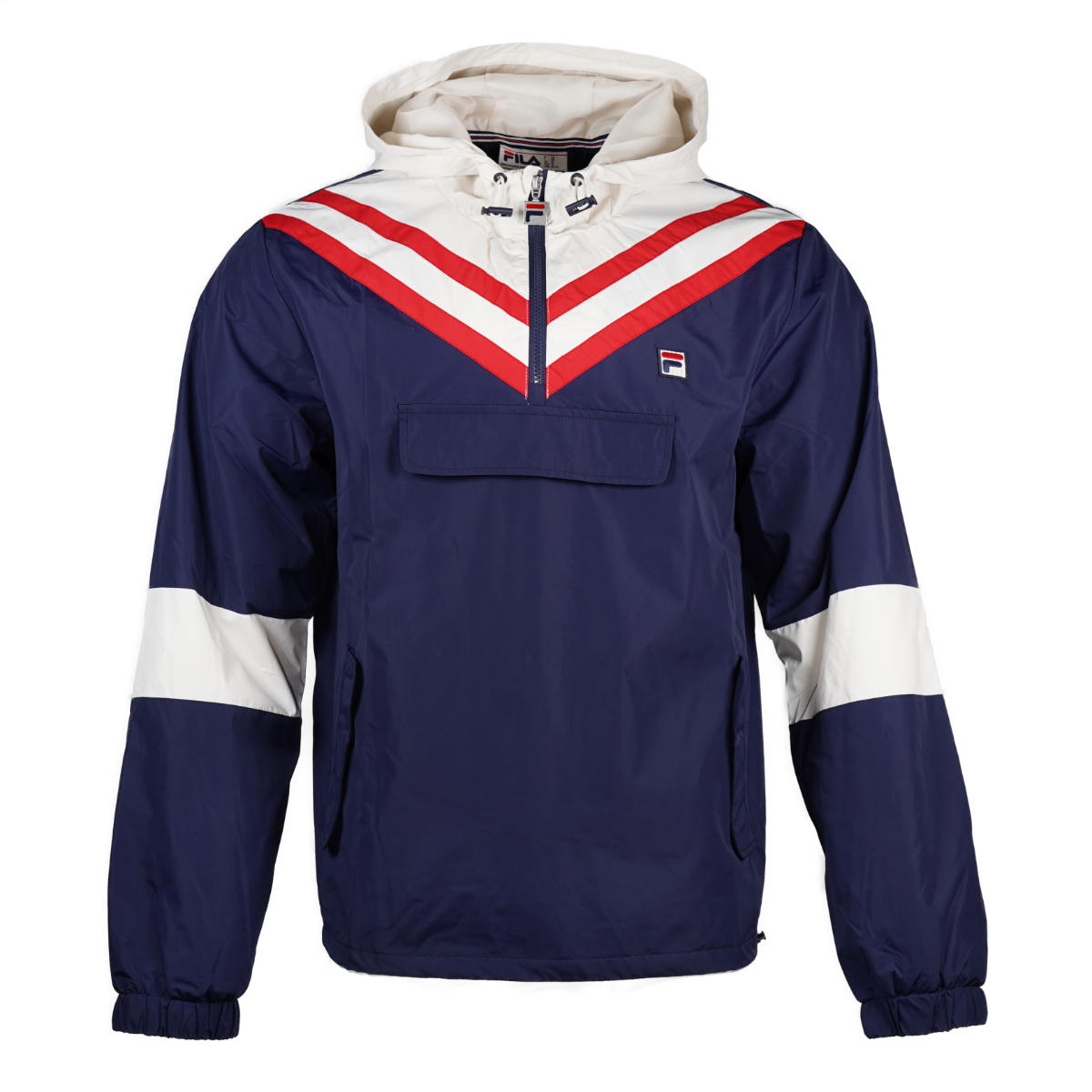 Fila Bruno Rain Repellant Overhead Cagoule Navy Adaptor Clothing