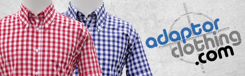 NEW Adaptor Broadcloth Gingham Shirts - NOW IN!