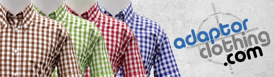 NEW Adaptor Broadcloth Gingham Shirts - NOW IN!