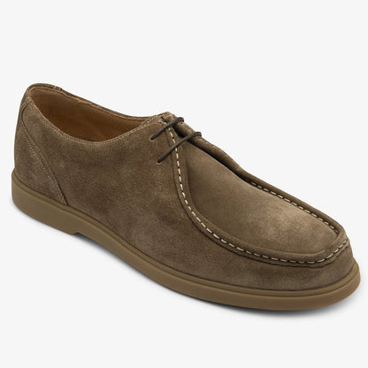 Loake Arezzo Apron Tie Casual Shoe Flint Suede