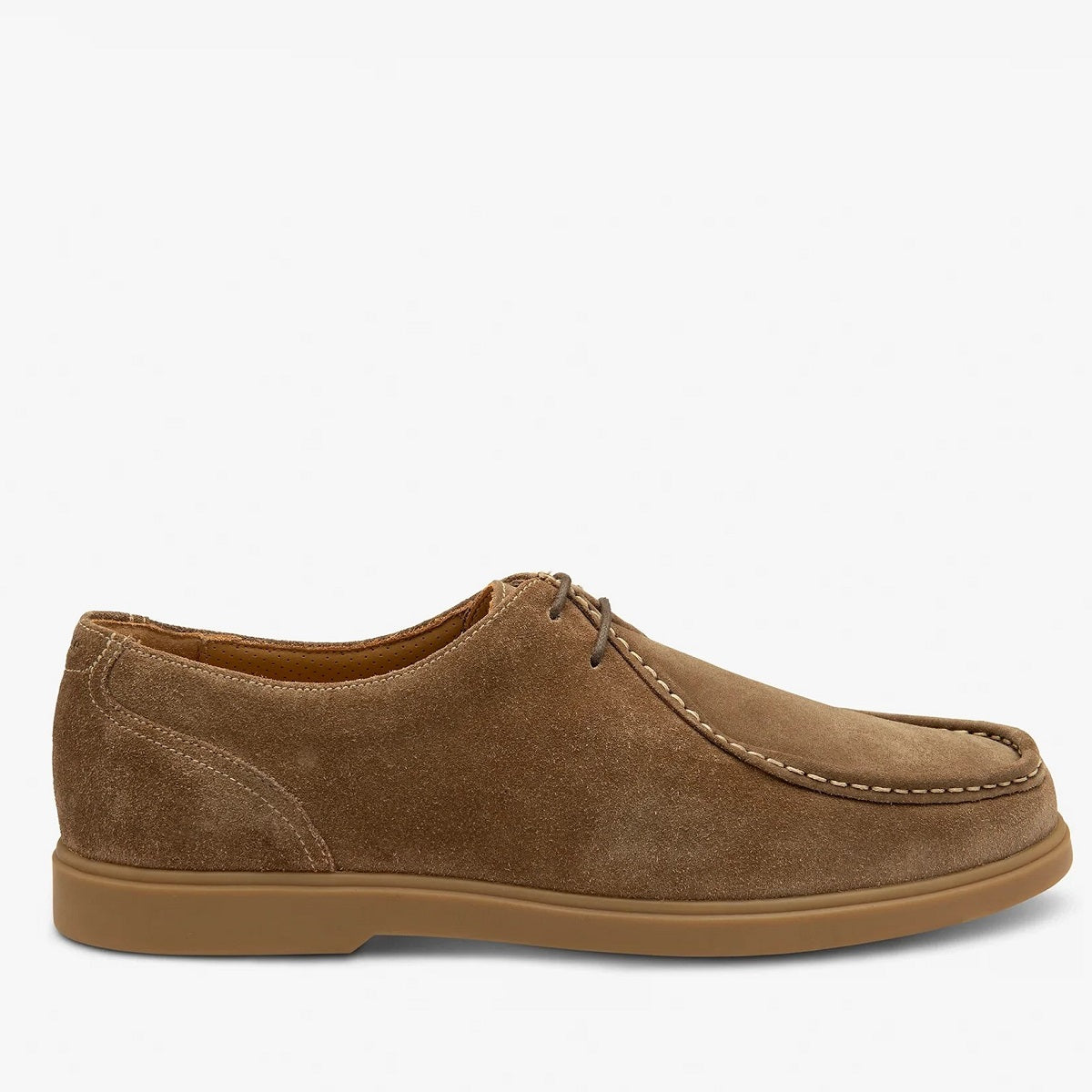 Loake Arezzo Apron Tie Casual Shoe Flint Suede