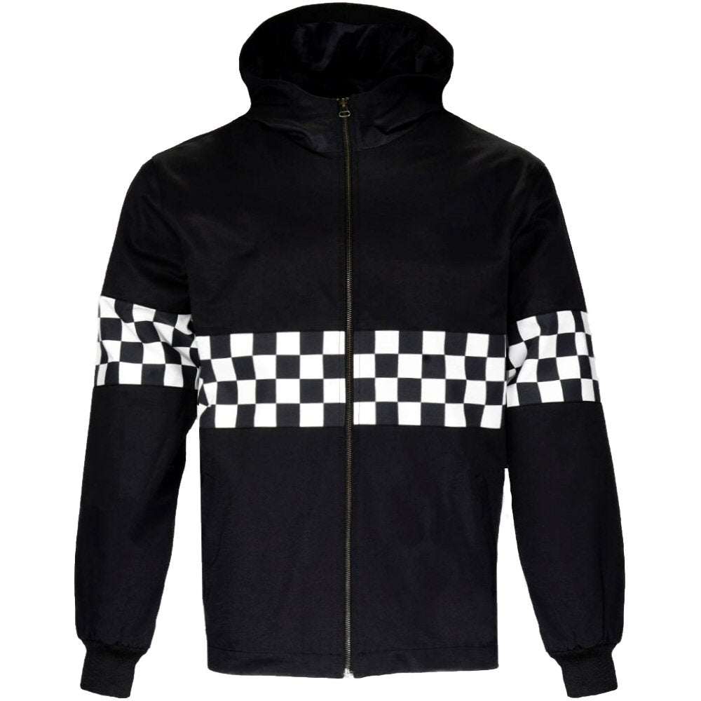 Adaptor Clothing NEW Checkerboard James Jacket Black