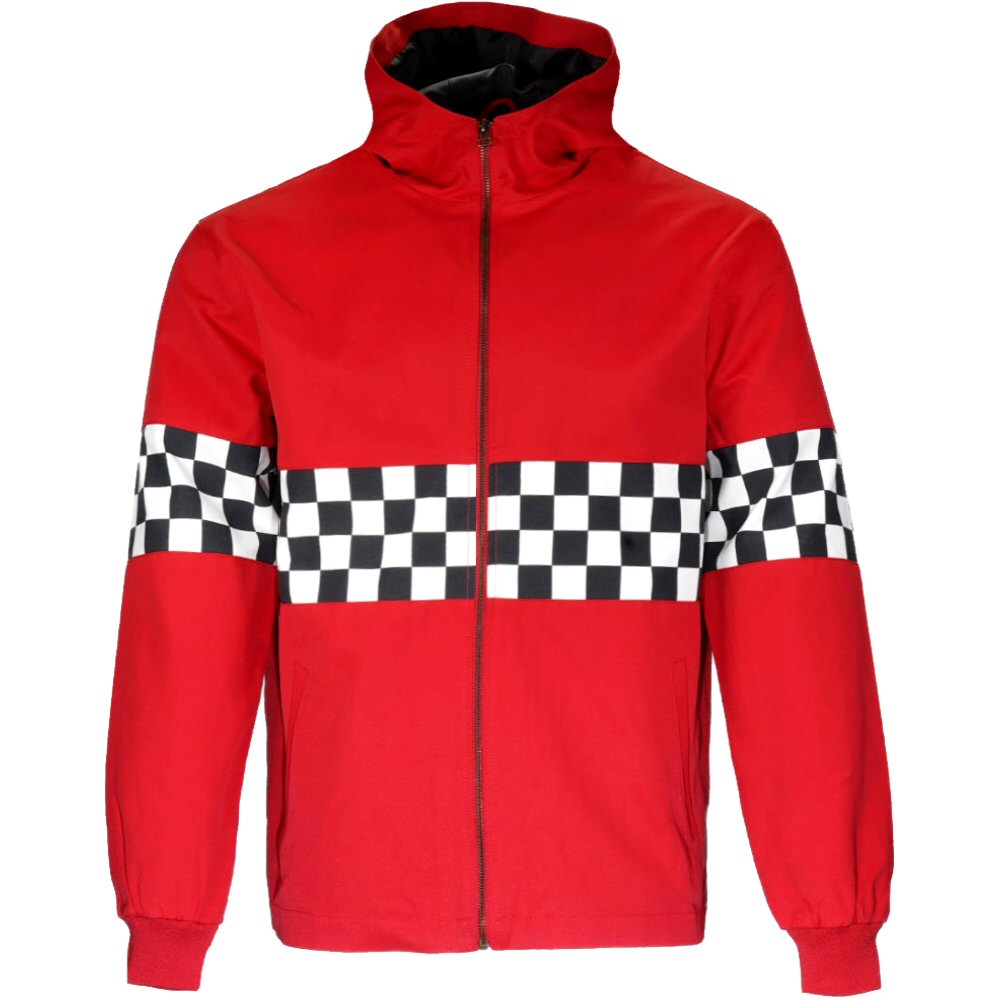 Adaptor Clothing NEW Checkerboard James Jacket Red