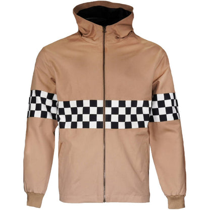 Adaptor Clothing NEW Checkerboard James Jacket Stone