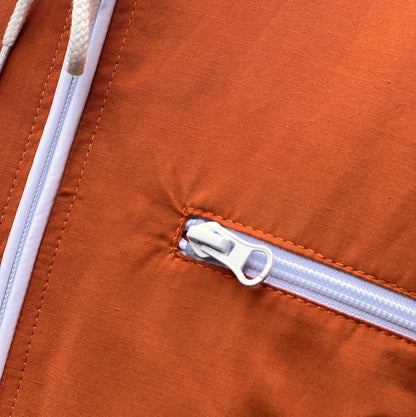 Adaptor Clothing Retro Sixties Replica Windbreaker Burnt Orange