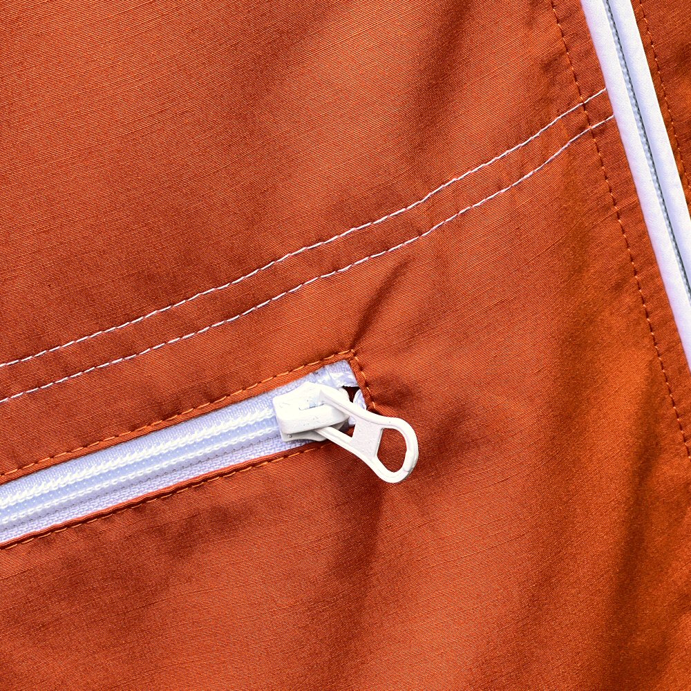 Adaptor Clothing Retro Sixties Replica Windbreaker Burnt Orange