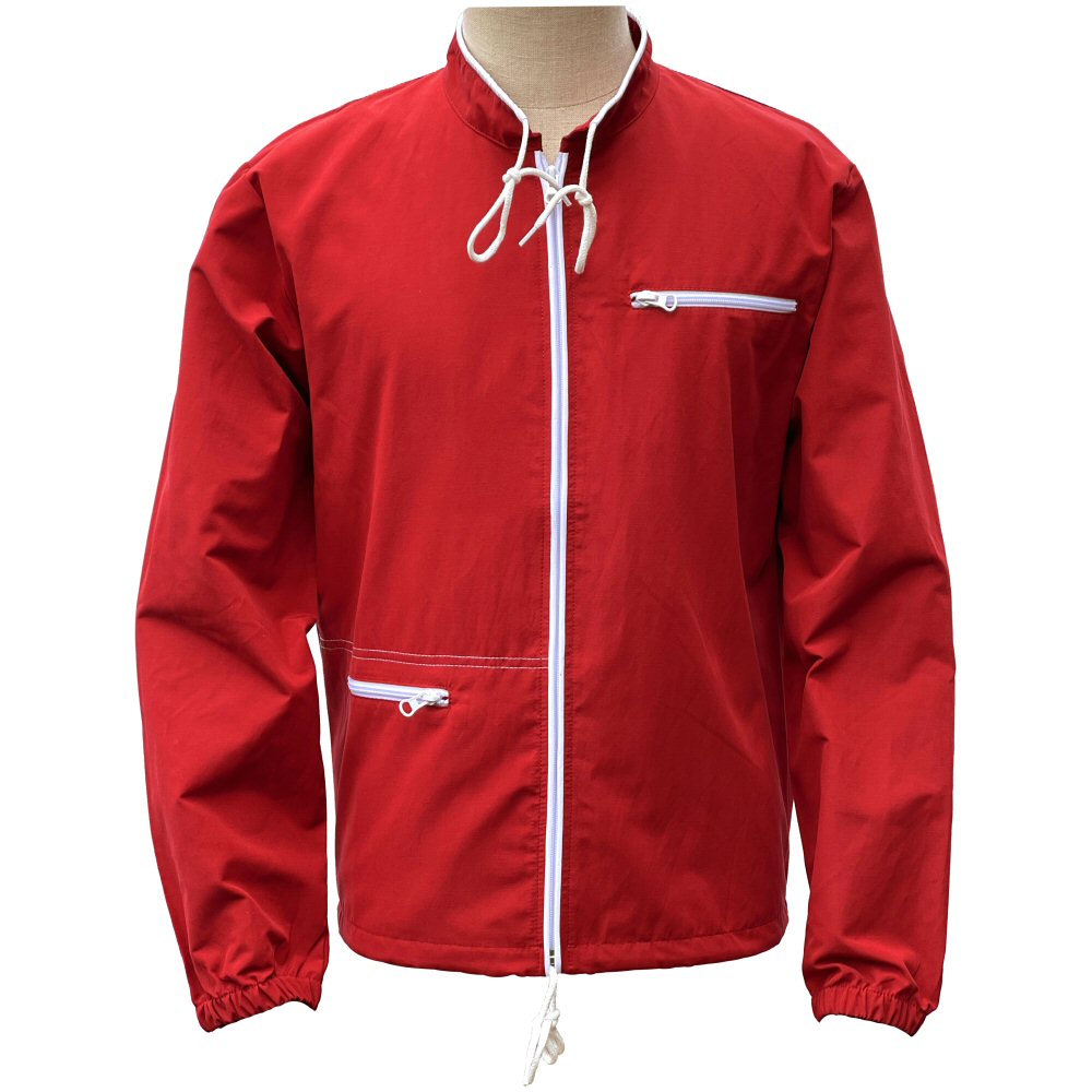 Adaptor Clothing Retro Sixties Replica Windbreaker Scarlet