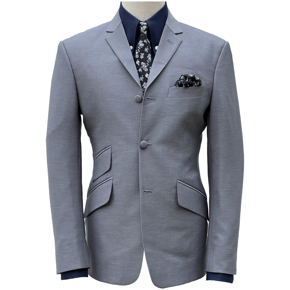 Adaptor Clothing Mod 3 Button Texture Plain Suit GREY