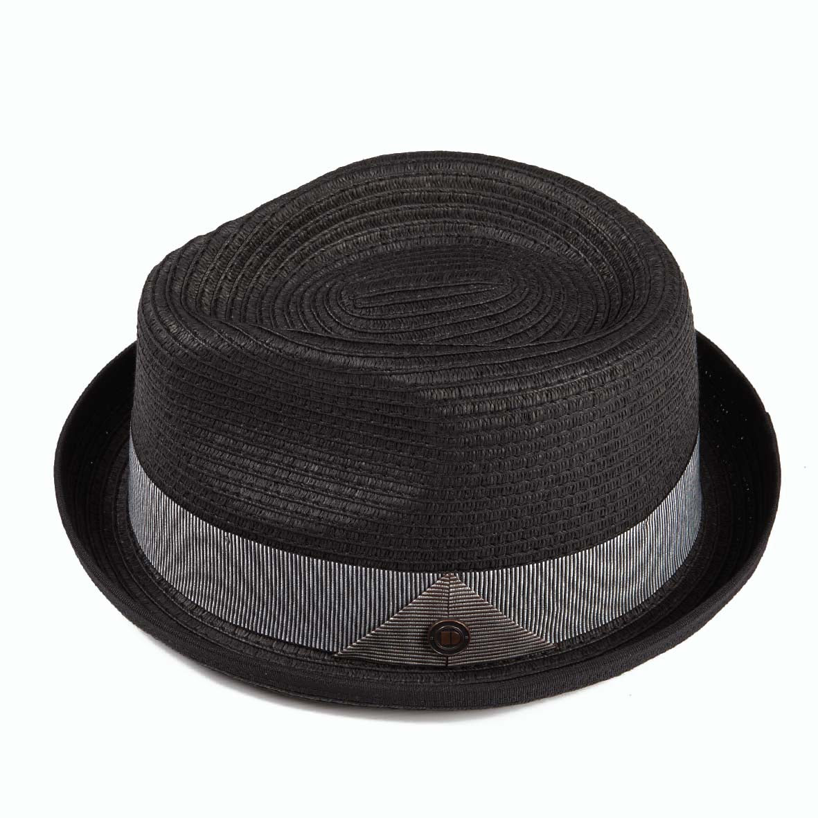 Dasmarca Retro Rude Boy Andy Trilby / Pork Pie Hat Black