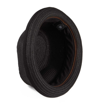 Dasmarca Retro Rude Boy Andy Trilby / Pork Pie Hat Black