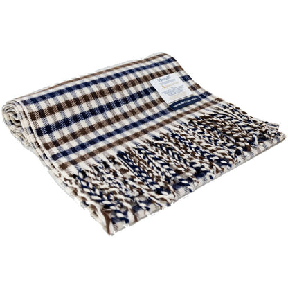 Aquascutum Active Club Check Merino Wool Scarf