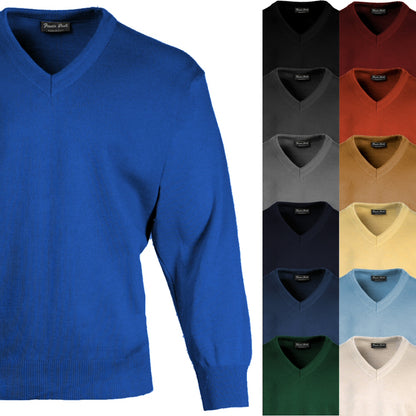 Franco Ponti Made in Italy Merino Wool V-NECK Jumper (13 Colours)