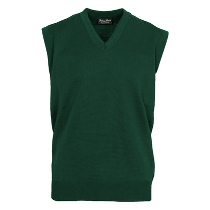 Franco Ponti Made in Italy Merino Wool V-Neck SLIPOVER Green