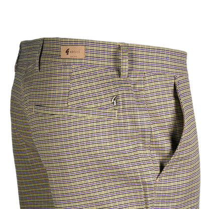 Gabicci Vintage Mini Puppytooth Check Trousers Spruce