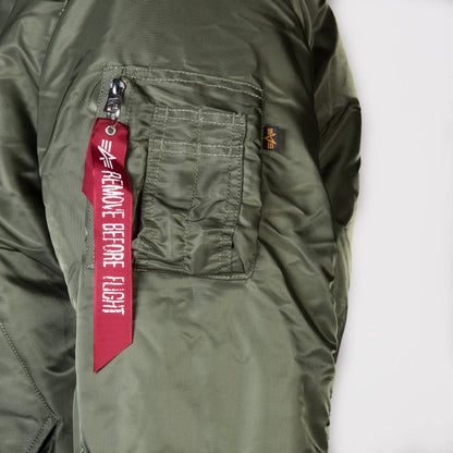 Alpha Industries MA-1 MA1 MA 1 Flight Jacket SAGE GREEN