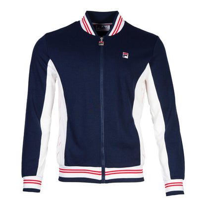 Fila Settanta Baseball Track Jacket Tracky Navy