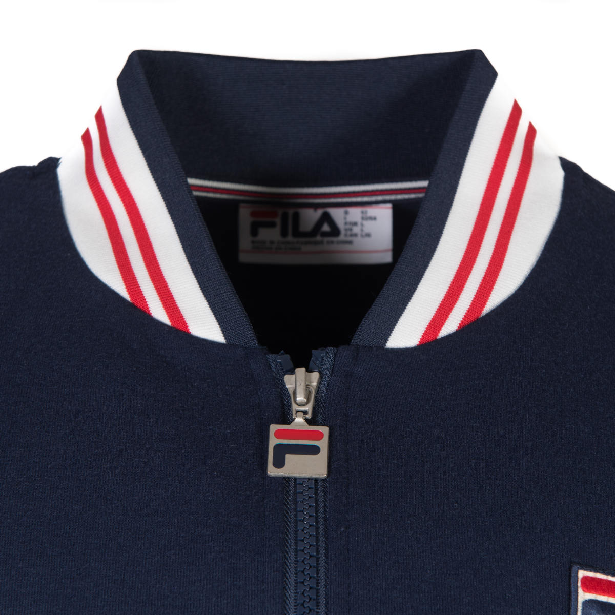 Fila Settanta Baseball Track Jacket Tracky Navy