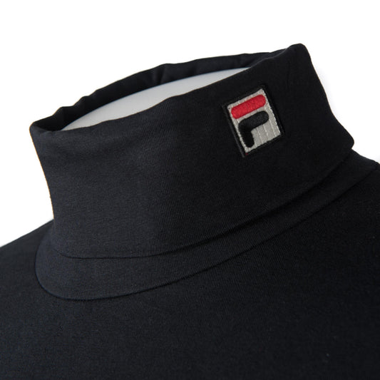 Fila 19th Classic Cotton Stretch Roll Neck Black