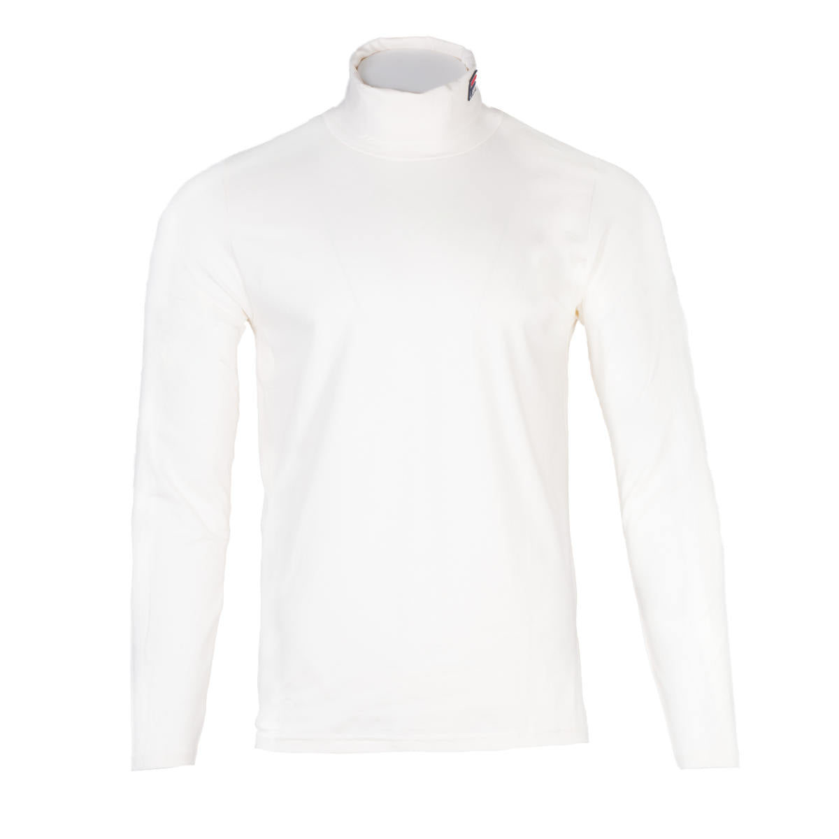 Fila 19th Classic Cotton Stretch Roll Neck Off White