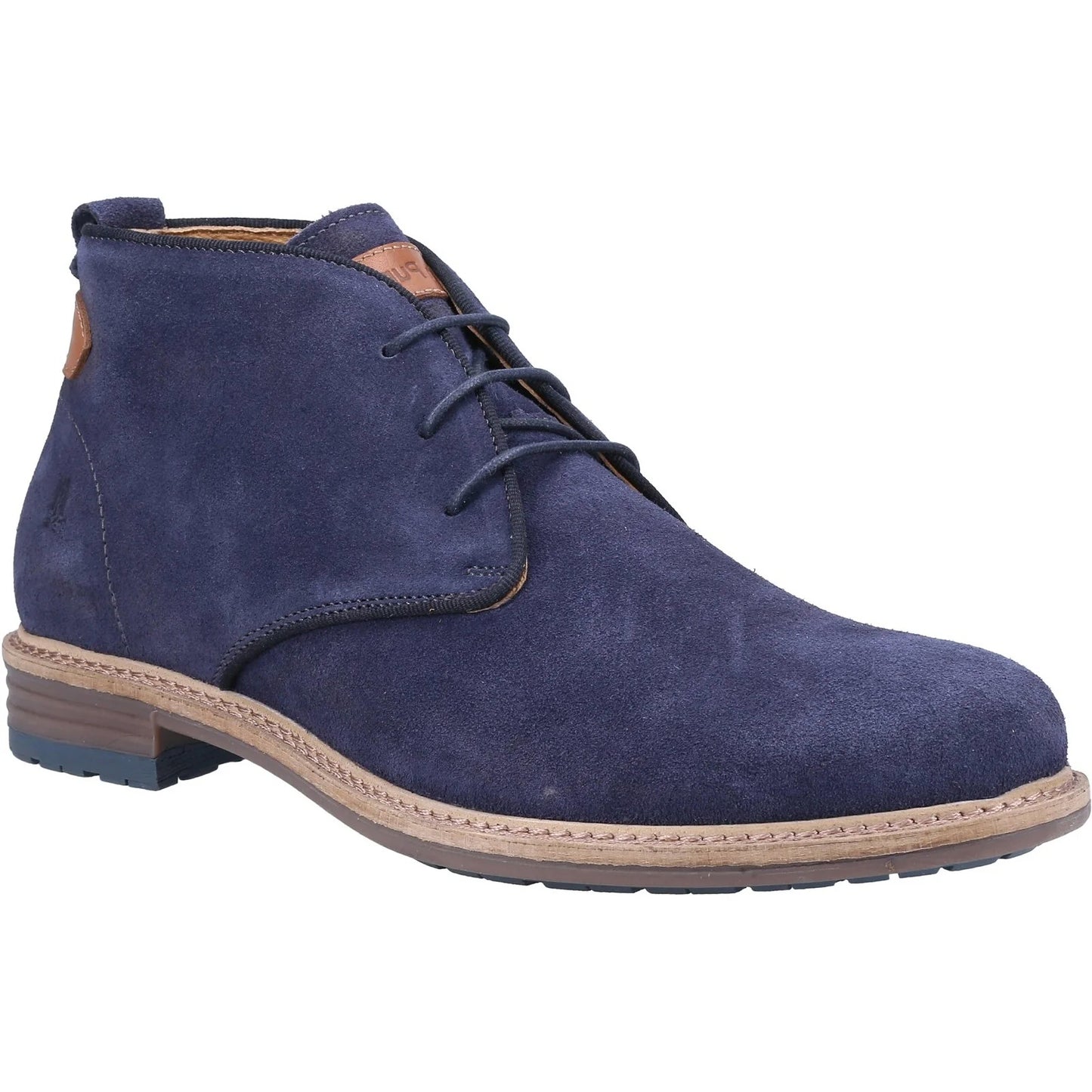 Hush Puppies Jonas Suede Lace Up Chukka Boots Navy