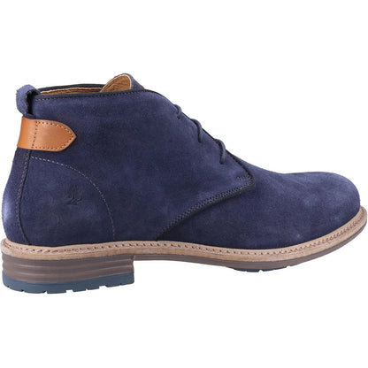 Hush Puppies Jonas Suede Lace Up Chukka Boots Navy