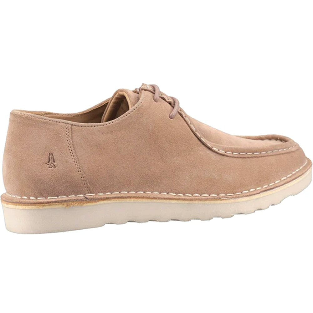 Hush Puppies Otis Classic 2 Hole Suede Wallabee Shoes Sand