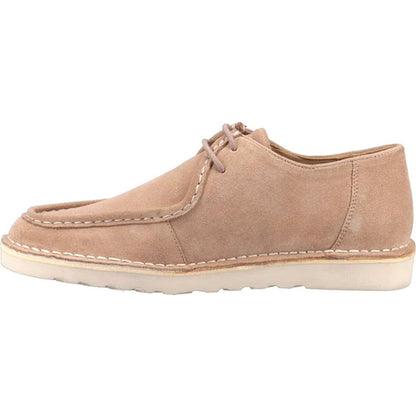 Hush Puppies Otis Classic 2 Hole Suede Wallabee Shoes Sand