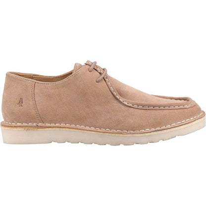 Hush Puppies Otis Classic 2 Hole Suede Wallabee Shoes Sand