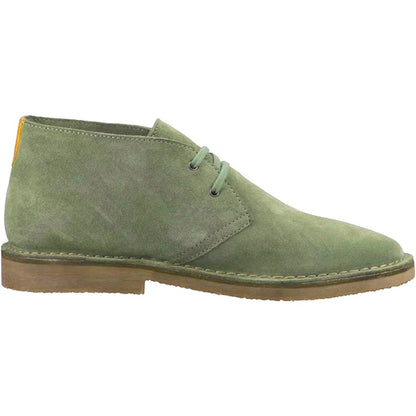 Hush Puppies Samuel Classic 2 Hole Suede Desert Boots Sage