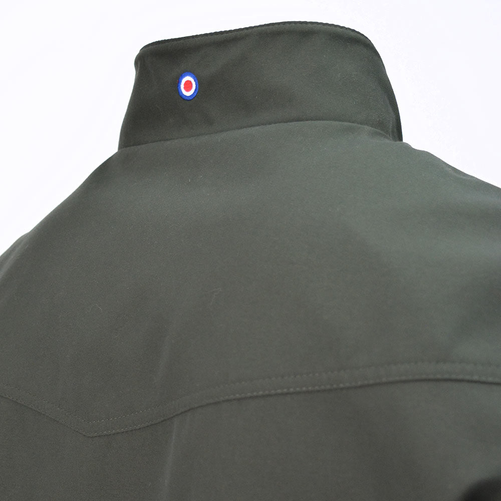 Lambretta Shower Resistant Harrington Jacket Khaki