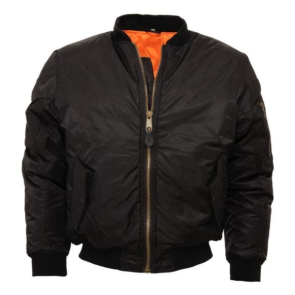 Relco MA-1 Flight Jacket Black