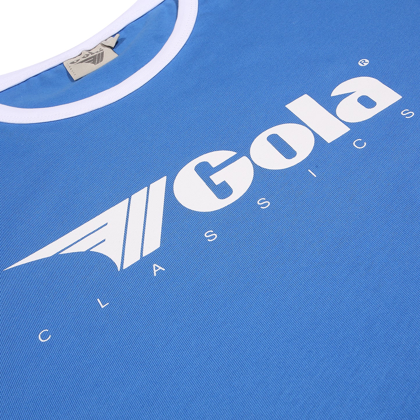 Gola Classic Logo Ringer T Shirt Royal Blue