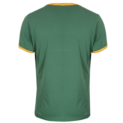 Gola Classic Logo Ringer T Shirt Green