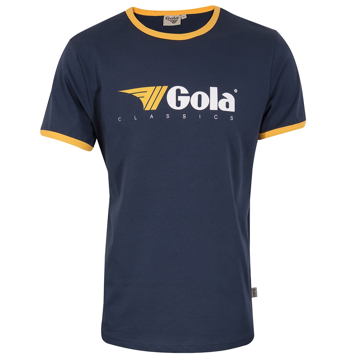 Gola Classic Logo Ringer T Shirt Navy