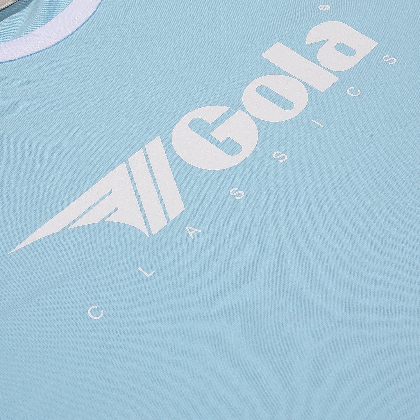 Gola Classic Logo Ringer T Shirt Sky Blue