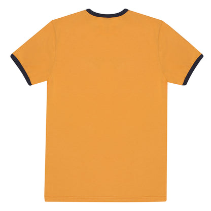 Gola Classic Logo Ringer T Shirt Gold