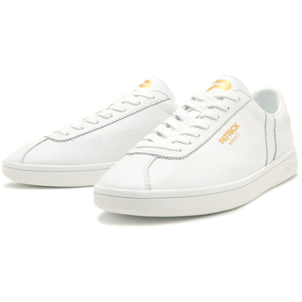 Patrick Monaco Retro Cupsole Trainer All White