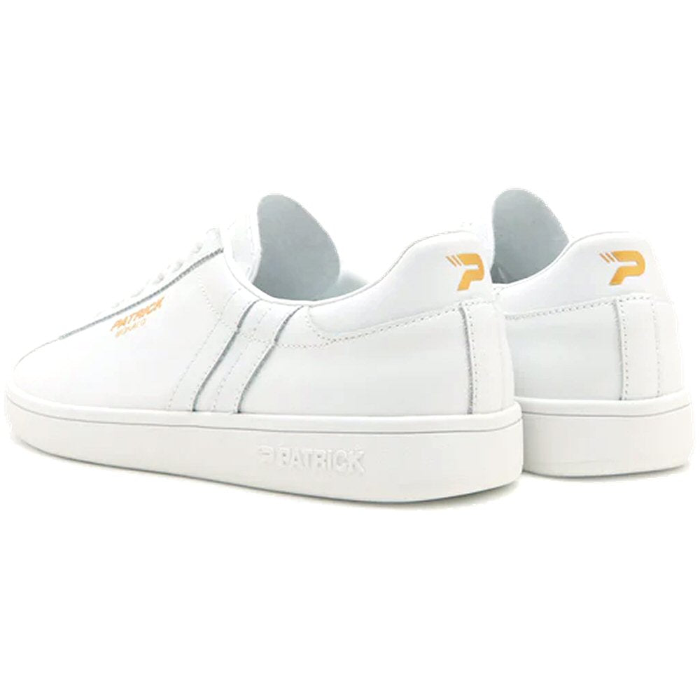 Patrick Monaco Retro Cupsole Trainer All White