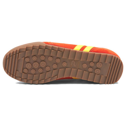 Patrick Rio Suede Trainer Orange / Yellow