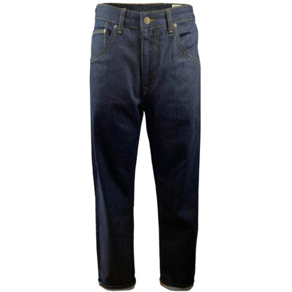 Trojan Records Zip Fly Blue / Black Denim Jeans