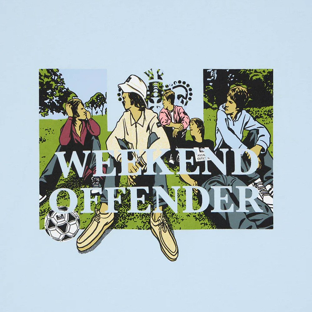 Weekender Offender Verve Urban Hymns T-Shirt Sky Blue