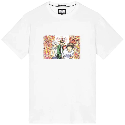 Weekender Offender Stone Roses Print T-Shirt White