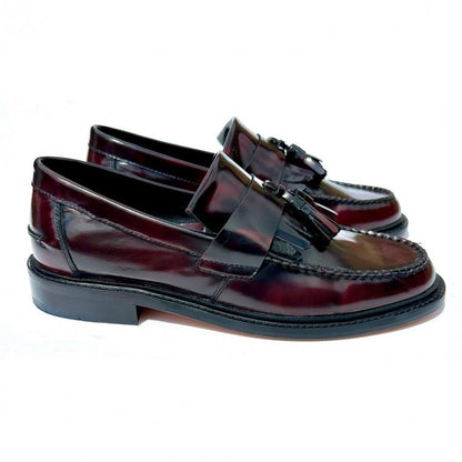 Delicious Junction Tassel Loafers Oxblood