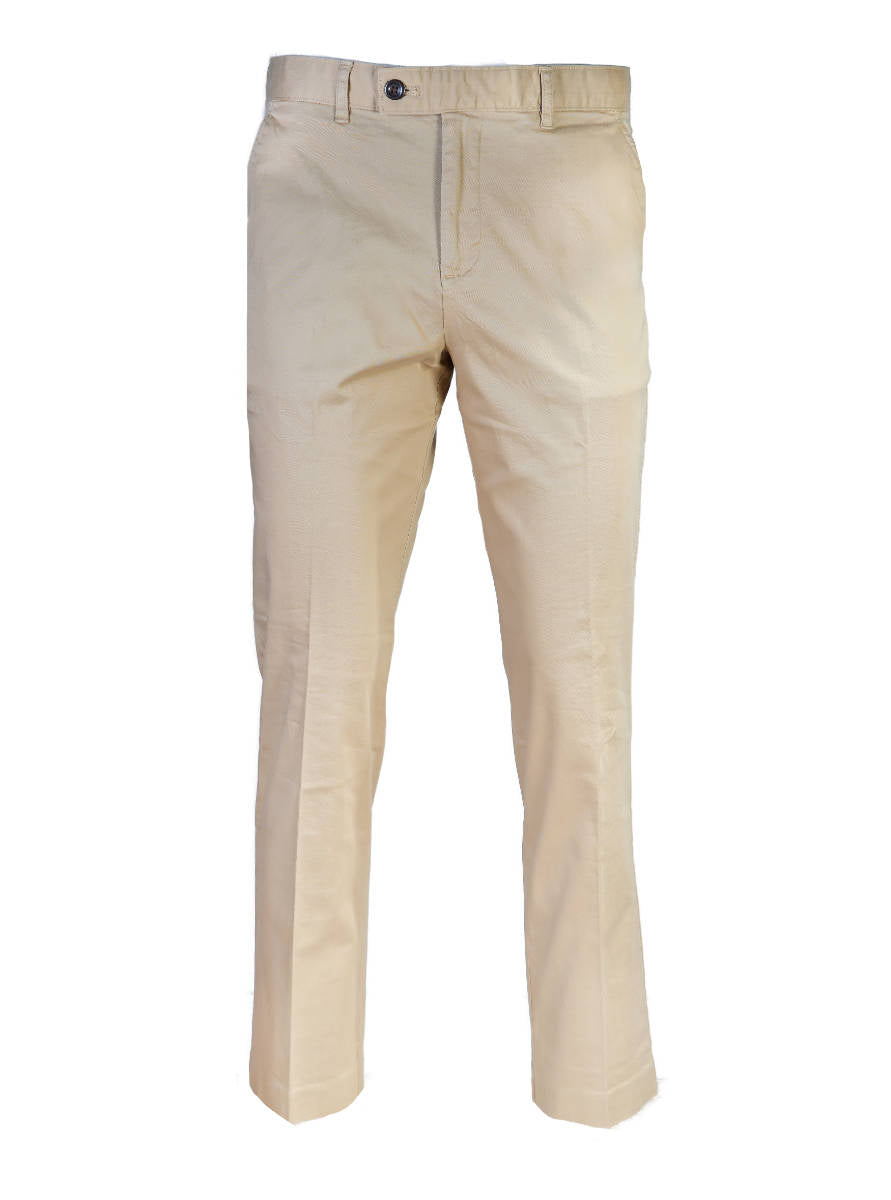 Farah Stretch Cotton Chino Trousers Sand