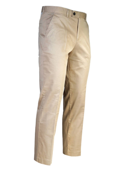 Farah Stretch Cotton Chino Trousers Sand