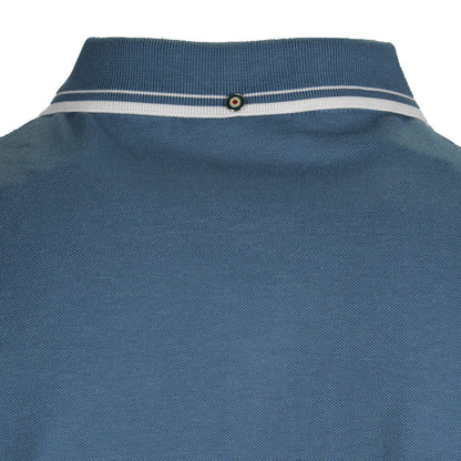 Ben Sherman Twin Tipped Pique Polo Shirt Airforce