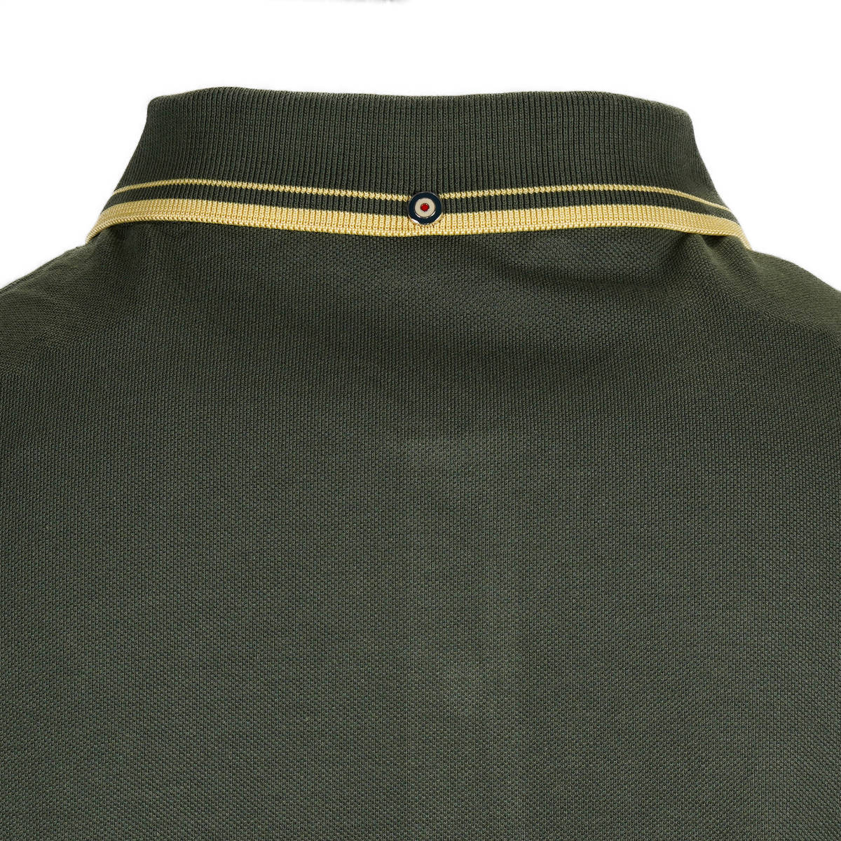 Ben Sherman Twin Tipped Pique Polo Shirt Forest