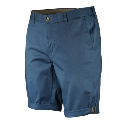 Ben Sherman Cotton Stretch Classic Chino Shorts Mid Blue