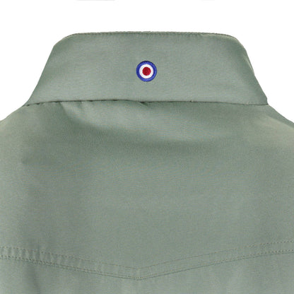 Lambretta Shower Resistant Harrington Jacket Light Green