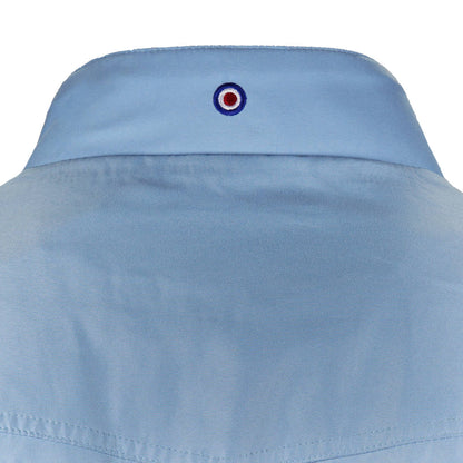 Lambretta Shower Resistant Harrington Jacket Powder Blue